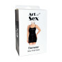 Лакована сукня Art of Sex - Demeter, колір чорний з ефектом голограми, розмір M
