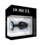 Анальна пробка Dorcel Geisha Plug Diamond M з кулькою всередині, створює вібрації, макс. діам. 3,2см