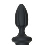 Анальний плаг з ділдо Doc Johnson Kink - Dual Density SECONDSKYN Fuck Plug - Black