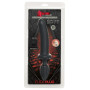 Анальний плаг з ділдо Doc Johnson Kink - Dual Density SECONDSKYN Fuck Plug - Black