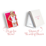 Сатиновий мереживний корсет Obsessive 810-COR-2 babydoll & thong S/M, білий, корсет, танга