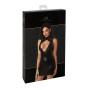 Сукня Noir Handmade F343 Powerwetlook and lace mini skirt - XXL