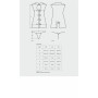 Еротичний костюм стюардеси Obsessive Stewardess 3 pcs grey S/M (м'ята упаковка!!!)