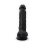 Фалоімітатор SilexD Johnny Black (MODEL 1 size 7in), двошаровий, силікон + Silexpan, діаметр 3,8см