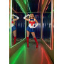 Еротичний костюм Сейлор Мун Leg Avenue Sexy Sailor XS, сукня, рукавички, бант