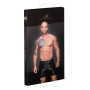 Чоловічі шорти з мокрим ефектом Noir Handmade H061 Powerwetlook shorts, 3XL