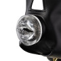 Маска-збруя для мінету з повідцем LOCKINK SEVANDA Blowjob Head Muzzle with Leash, чорна