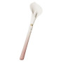 Розкішний вібромасажер Zalo – Calla Blossom Pink, двосторонній, 2 мотори