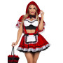 Костюм Червоної Шапочки Leg Avenue Flirty Miss Red Top and Skirt XS
