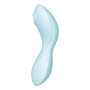 Вакуумний смарт-стимулятор із вібрацією Satisfyer Curvy Trinity 5 (Blue)  (м'ята упаковка!!!)