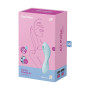 Вакуумний смарт-стимулятор із вібрацією Satisfyer Curvy Trinity 5 (Blue)  (м'ята упаковка!!!)