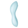 Вакуумний смарт-стимулятор із вібрацією Satisfyer Curvy Trinity 5 (Blue)  (м'ята упаковка!!!)