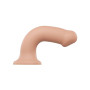 Насадка для страпону Strap-On-Me Dual Density Dildo Flesh XL, діаметр 4,5 см, двошарова, гнучка