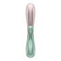 Смарт вібратор-кролик із підігрівом Satisfyer Hot Lover Green