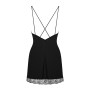 Сорочка та трусики Obsessive Bella Rou chemise & thong M/L