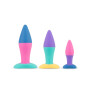 Набір анальних пробок PMV20 Koda – Butt Plug Set, діаметр 2,9 см, 3,9 см, 5 см