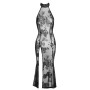 Довга сітчаста сукня Noir Handmade F239 Long tulle dress, S