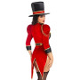 Костюм циркачки Leg Avenue Ravishing Ringmaster Bodysuit L