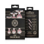 Набір анальних іграшок Rosy Gold - Metal Butt Plug Set 3 Pieces