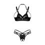 Комплект Obsessive Keira Lise 2-pcs crotchless set S/M