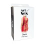 Лакована сукня на шнурівці Art of Sex - Demi, колір чорний, L-2XL