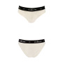 Трусики з широкою гумкою і мереживом Passion PS001 PANTIES M, ecru