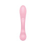Двосторонній вібратор-кролик Satisfyer Triple Oh Pink, 3 мотори, руків’я-масажер