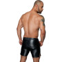 Чоловічі шорти з мокрим ефектом Noir Handmade H061 Powerwetlook shorts, M
