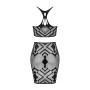 Еротичний напівпрозорий комплект Obsessive K101 top & skirt S/M/L, топ, спідниця