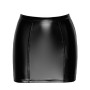 Спідниця Noir Handmade F341 Powerwetlook and lace skirt - M