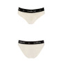Трусики з широкою резинкою і мереживом Passion PS001 PANTIES XL, ecru