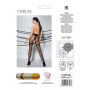 Колготки з відкритим доступом, імітація панчіх Passion TIOPEN 020 black 3/4 (20 den)