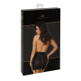 Спідниця Noir Handmade F341 Powerwetlook and lace skirt - S