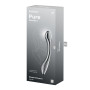 Металевий дилдо Satisfyer Pure Gravity 1, двосторонній, можна нагрівати й охолоджувати, 939 г