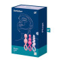 Набор анальных игрушек Satisfyer Plugs colored (set of 3) - Booty Call (мятая упаковка!!!)