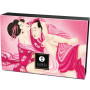 Смачна пудра для оральних пестощів Shunga Body Powder Raspberry feeling, 75 г, аромат малини