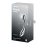 Металевий дилдо Satisfyer Pure Gravity 2, двосторонній, можна нагрівати й охолоджувати, дуже важкий
