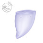 Менструальна чаша Fun Factory FUN CUP SIZE A Purple, багаторазова, діаметр 4 см, об’єм 20 мл