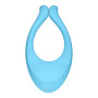 Вібратор для пар Satisfyer Endless Love Blue, 3 незалежні мотори, багатофункціональний