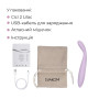 Тонкий смарт-вібратор точки G Svakom Cici 2 Lilac, підігрів до 38 °C