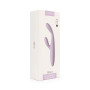 Тонкий кролик-вібратор Svakom Cici+ 2 Lilac, керування зі смартфона, підігрів до 38 °C