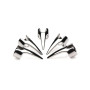 Набір кілець з кігтями Master Series Five-Piece Sensation Claw Rings - Silver