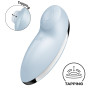 Вібростимулятор-пульсатор Satisfyer Tap & Climax 2 Blue, ефект постукування пальцем