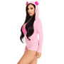 Комбінезон «Солодкий ведмедик» Leg Avenue Sweetheart Bear Velvet Romper S