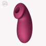 Вакуумний стимулятор Fun Factory Desire Wine Red, 11 режимів роботи, перезаряджуваний