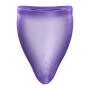 Менструальна чаша Fun Factory FUN CUP SIZE B Black Currant, багаторазова, діаметр 4,3 см, об’єм 30 мл