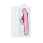 Розкішний кролик з ротацією та вібрацією Pillow Talk Lively Pink, кристал Сваровскі