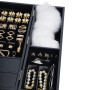 БДСМ-набір LOCKINK All-in-1 BDSM Play Kit, чорний, шкіра з тисненням, предмети для бондажу, шибарі, ваксплею