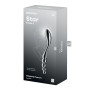 Металевий дилдо Satisfyer Star Force 1, двосторонній, можна нагрівати та охолоджувати