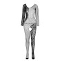 Бодістокінг Passion BS107 One Size, white